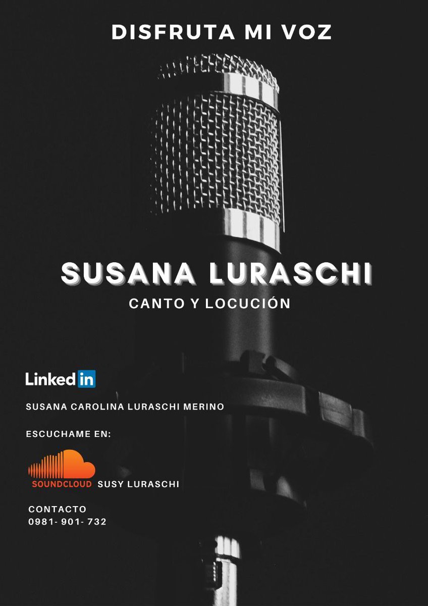 gcorrea018's tweet photo. Buenas buenas! ¿Cómo están?
Les presento a la artista más linda y amable que conocí hasta ahora: mi mamá, Susana Luraschi. Quisiera pedirles el favorazo de ayudarnos en esta situacion post-pandemia que estamos ahora mismo experimentando. Ella es una artista con una hermosa voz... https://t.co/0BSatSWAz0