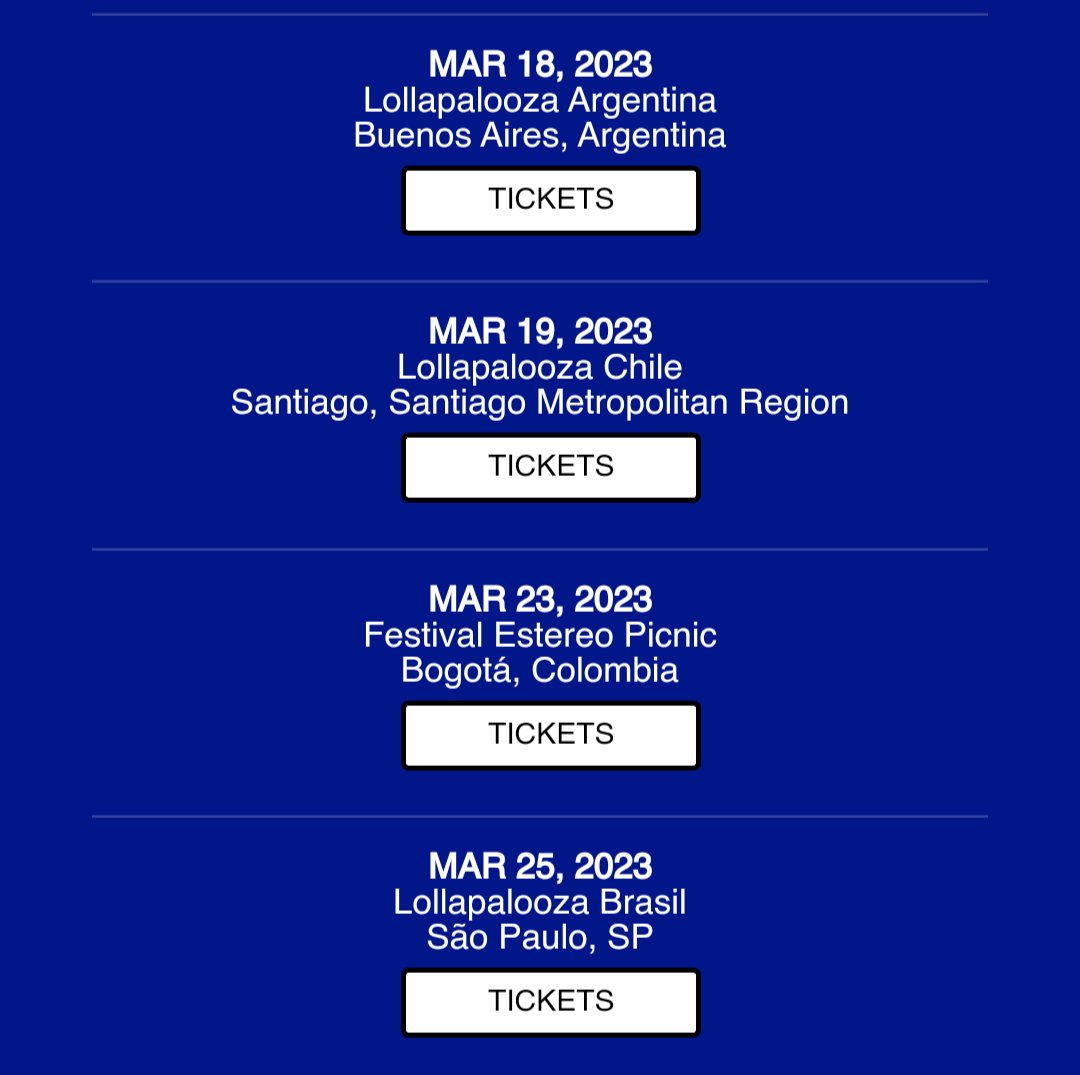 the1975online's tweet photo. The 1975 atualizou sua agenda de shows com as datas da América do Sul confirmadas até agora. Reparem na folga entre as datas... https://t.co/thhvBD6NxJ