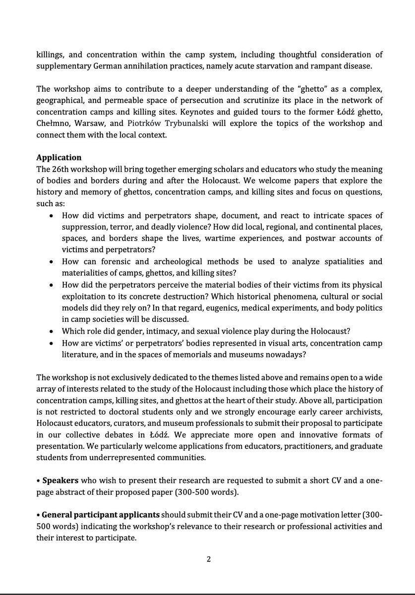 on_camps's tweet photo. Dear all, we are pleased to announce the Call for Papers for the 26th edition of our workshop, which will take place in Łódź, Poland, from September 4-10th 2023. Feel free to spread the CfP ! More details can be found below and on our website : https://t.co/PmGY33bNR1 https://t.co/XkSME2QHzt
