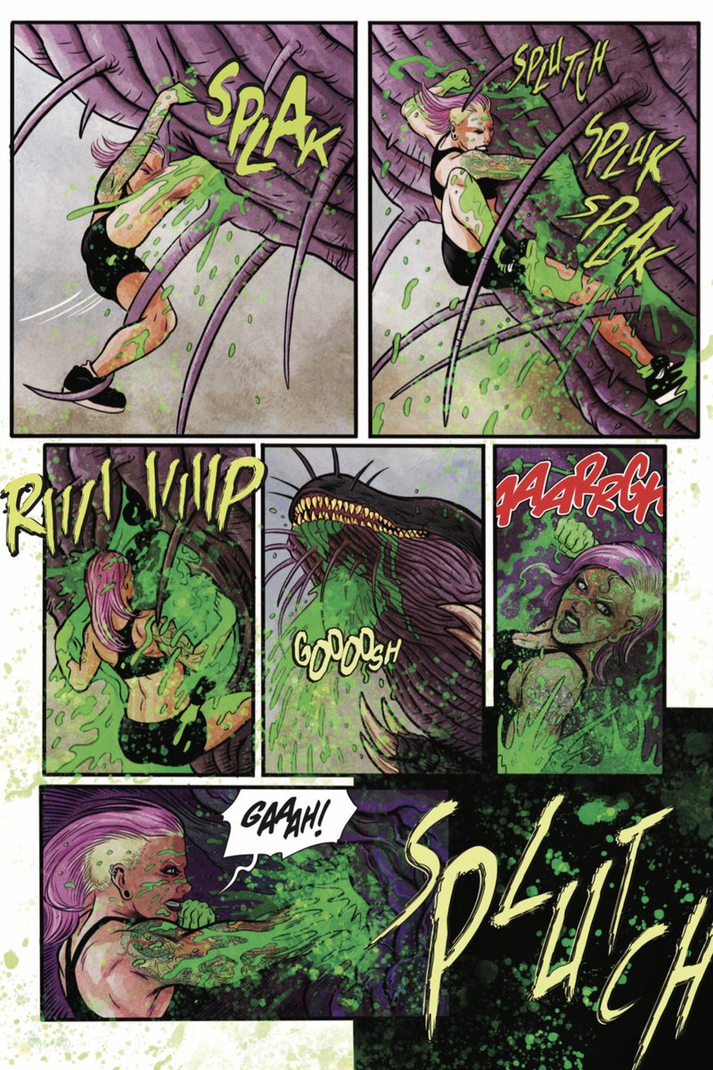 Pro letterer Hassan Otsmane-Elhaou @HassanOE is the creator of the insightful YouTube channel @strippanelnaked and Eisner winning comics journal @panelxpanel What more can I say besides we've been fortunate to have him letter every issue? He turns sequential art into comics.