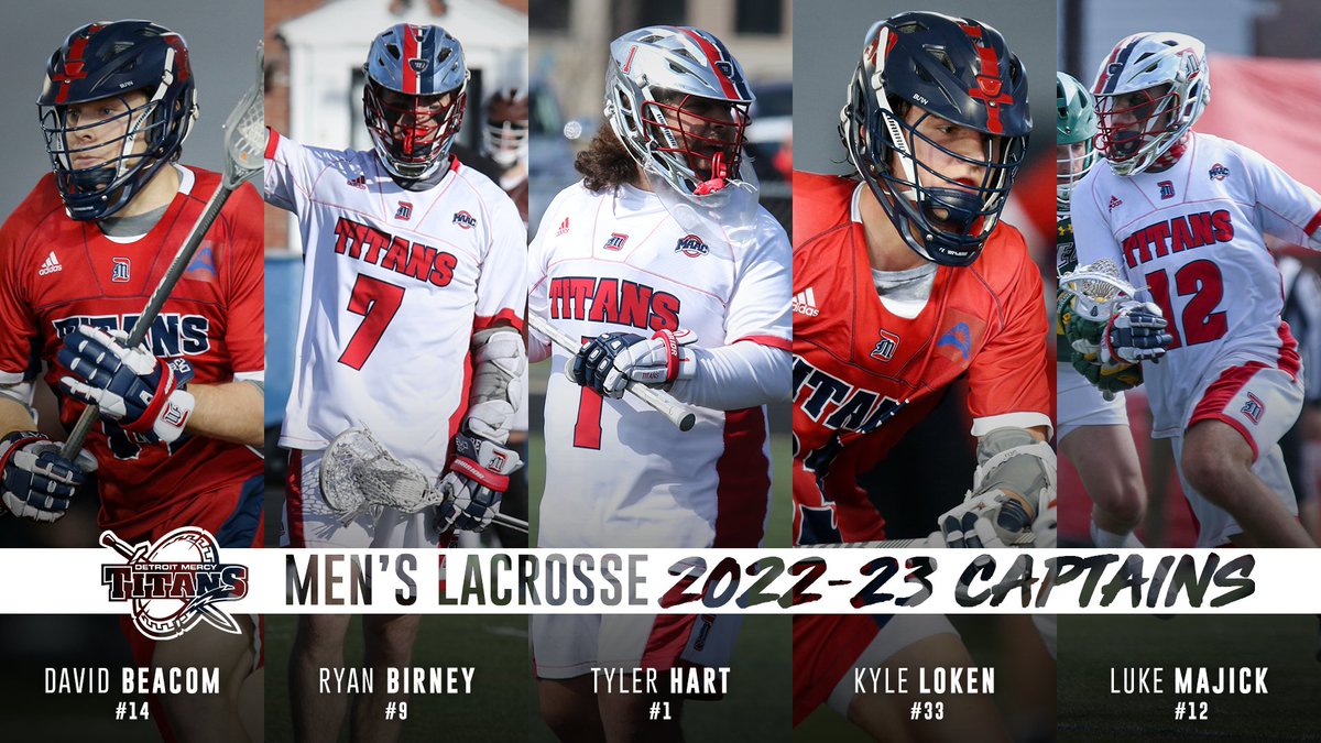 UDMLAX's tweet photo. Men's Lacrosse Name Five Captains For 2023 #DetroitsCollegeTeam #ASUNMLAX 

🔗 https://t.co/fYQ8D1jIY4 https://t.co/EwmFxP9d2y