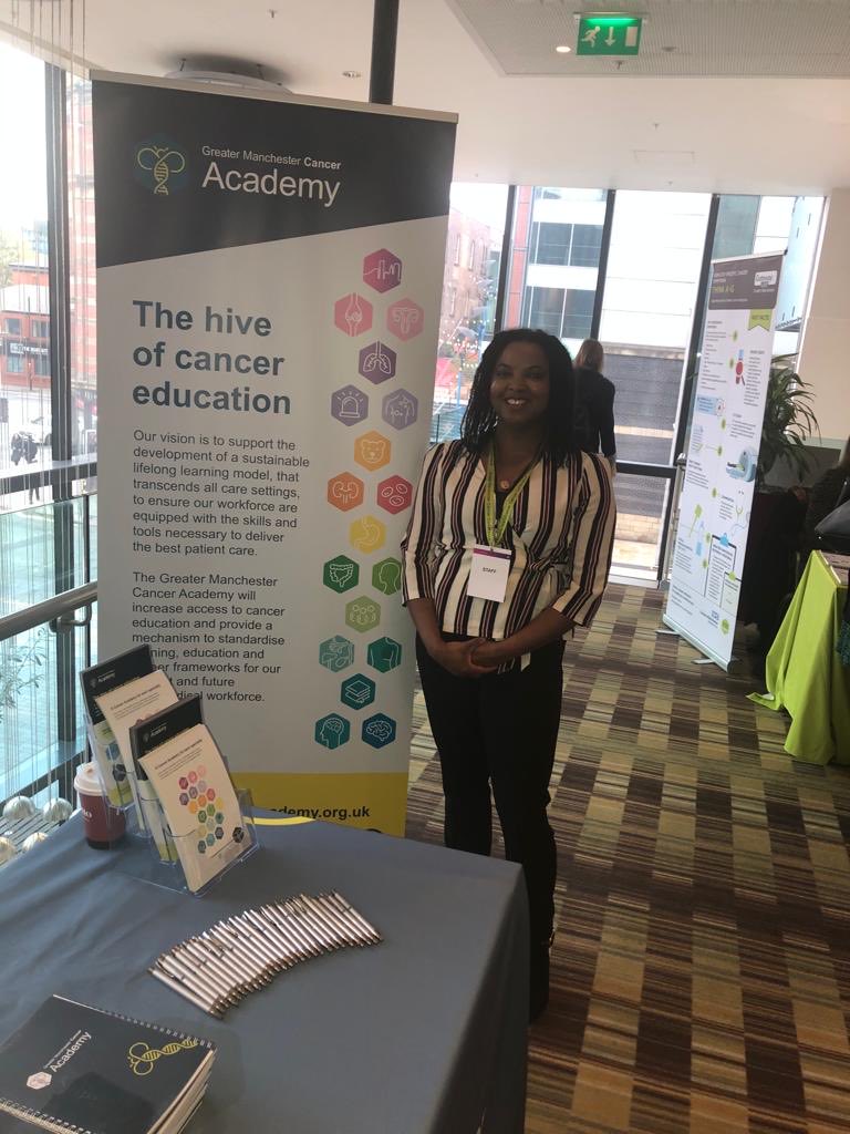 Did you meet Tara, our Assistant Project Manager, at the Cancer Conference this week? 
If you did, we hope you are making use out of your sustainable merch!
