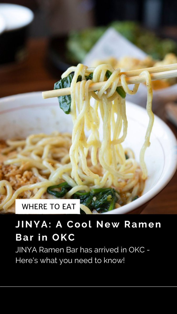 thisismeldrake's tweet image. 🍜 😋 OKC Ramen fans rejoice!!!  thisismeldrake.com/blog-posts/jin…
@jinyaramenbar | #okcblogger #seeokc #okcfoodie #okiseeu
