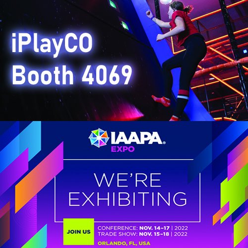 IPLAYCO's tweet photo. We’re excited to exhibit at #IAAPA Expo 2022 and meet with attractions industry peers from around the world. #iPlayCO will be at booth 4069.
Drop by and as us about TAG Active.

#TAGactive #IAAPAexpo #IAAPA2022 #IAAPAexpo2022 #FEC #FECdevelopment #weBUILDfun https://t.co/t24nnAWLjo