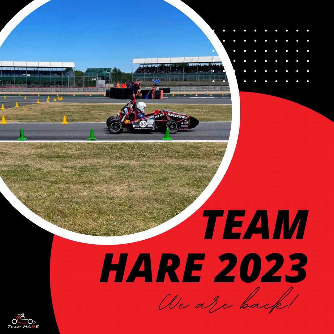 Team_HARE's tweet photo. Team HARE 2023 is back and keep an eye on us to see our journey throughout the year! 🏎
@FormulaStudent
#formulastudentuk #TeamHARE https://t.co/ksFxOkgj8o