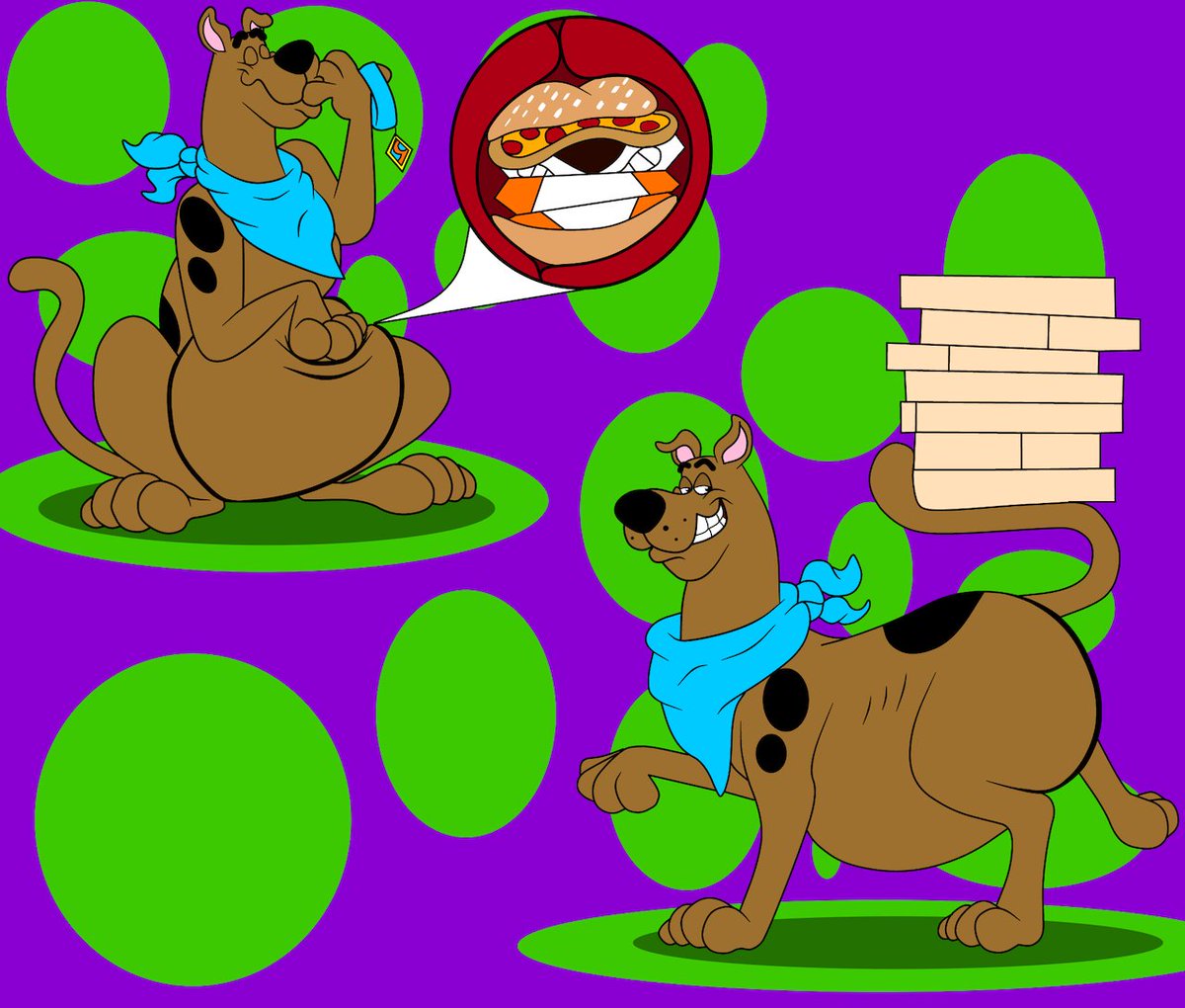 ScoobyDooVore's tweet photo. All credits go to @NineTheFoxaroo https://t.co/TvtmskzcCE