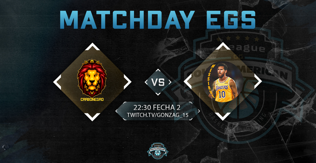 EGS2K's tweet photo. 🚨MATCHDAY EGS🚨

SEMANA 1 / FECHA 2

@Carbonegros 🇺🇾 VS #Messismo102K 🇦🇷

Con este duelo entre estos dos equipos, se da inicio a la segunda fecha de #EGS. 

22:30  
https://t.co/6aPf63VLrp . https://t.co/W4eTtVKURK