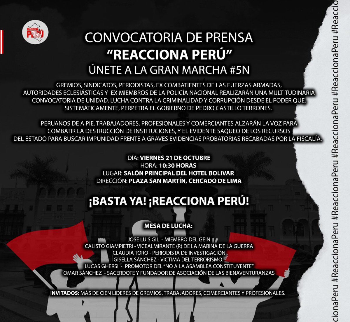 JoseLuisGil1000's tweet image. ¡Empezamos!  #ReaccionaPerú !!!!!

Reenvía a todos tus contactos!
No mires atrás si no es solo para saltar!!!!