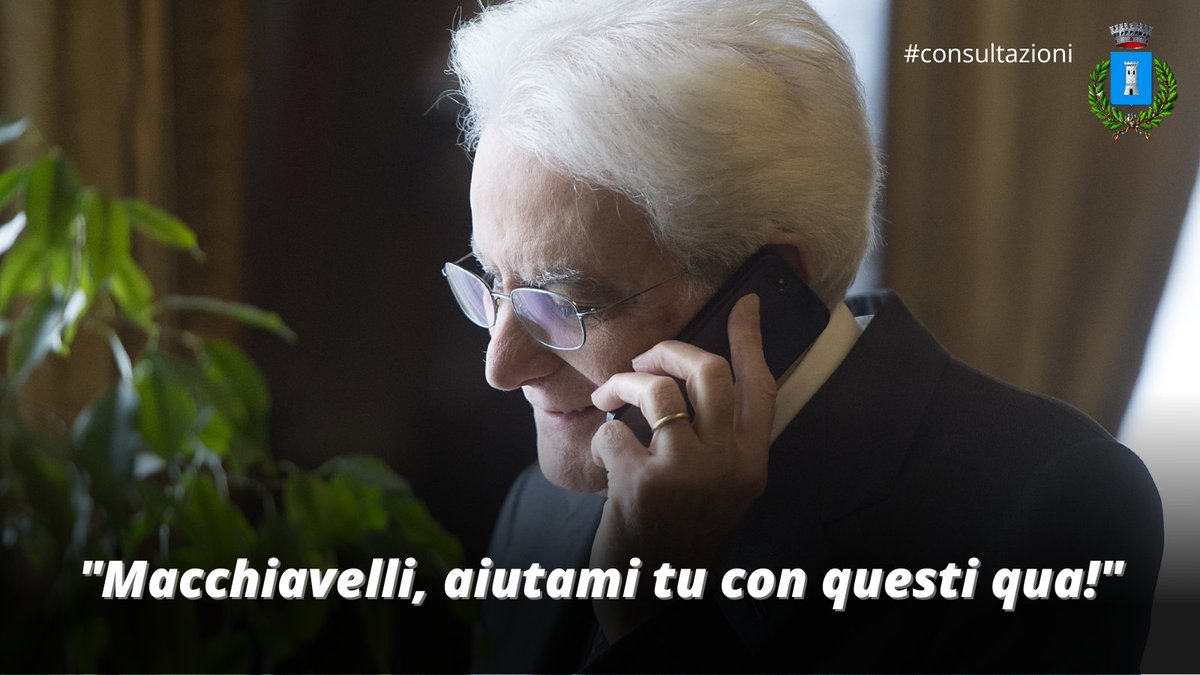 Comune_Bastione's tweet photo. Intanto dal Quirinale, Sergio è disperato...

#consultazioni https://t.co/QlDyimaG6q
