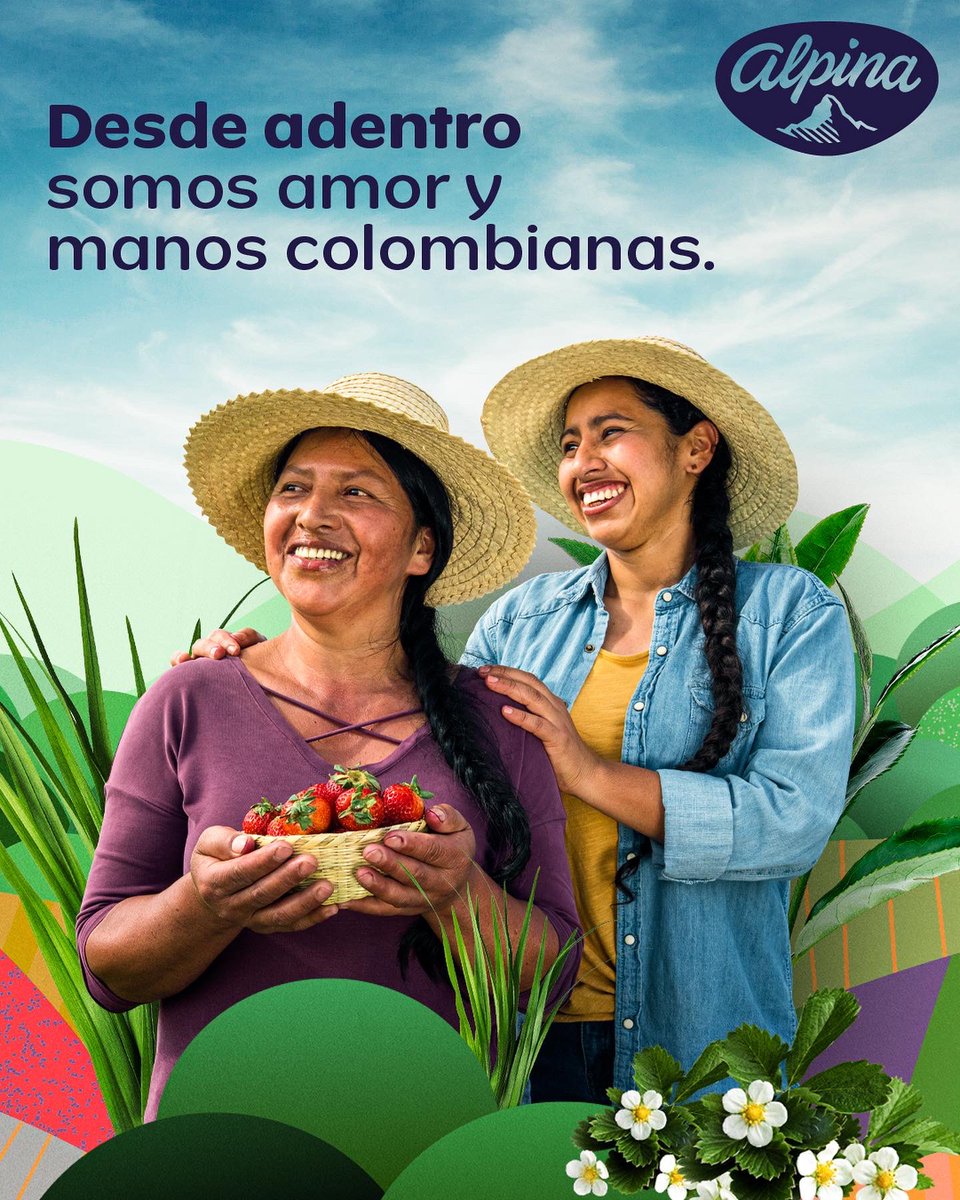 Alpina's tweet photo. Resolvamos el misterio de nuestro logo! 🕵🏻‍♀️🕵🏼 Queremos contarte que no fue un error ⚠️ Por primera vez estás viendo el logo #DesdeAdentro. 

Queremos agradecer y reconocer todo lo que está detrás del logo: el trabajo con amor y dedicación de cada campesino y ganadero 💙🐮 https://t.co/QeEDFLMhoY