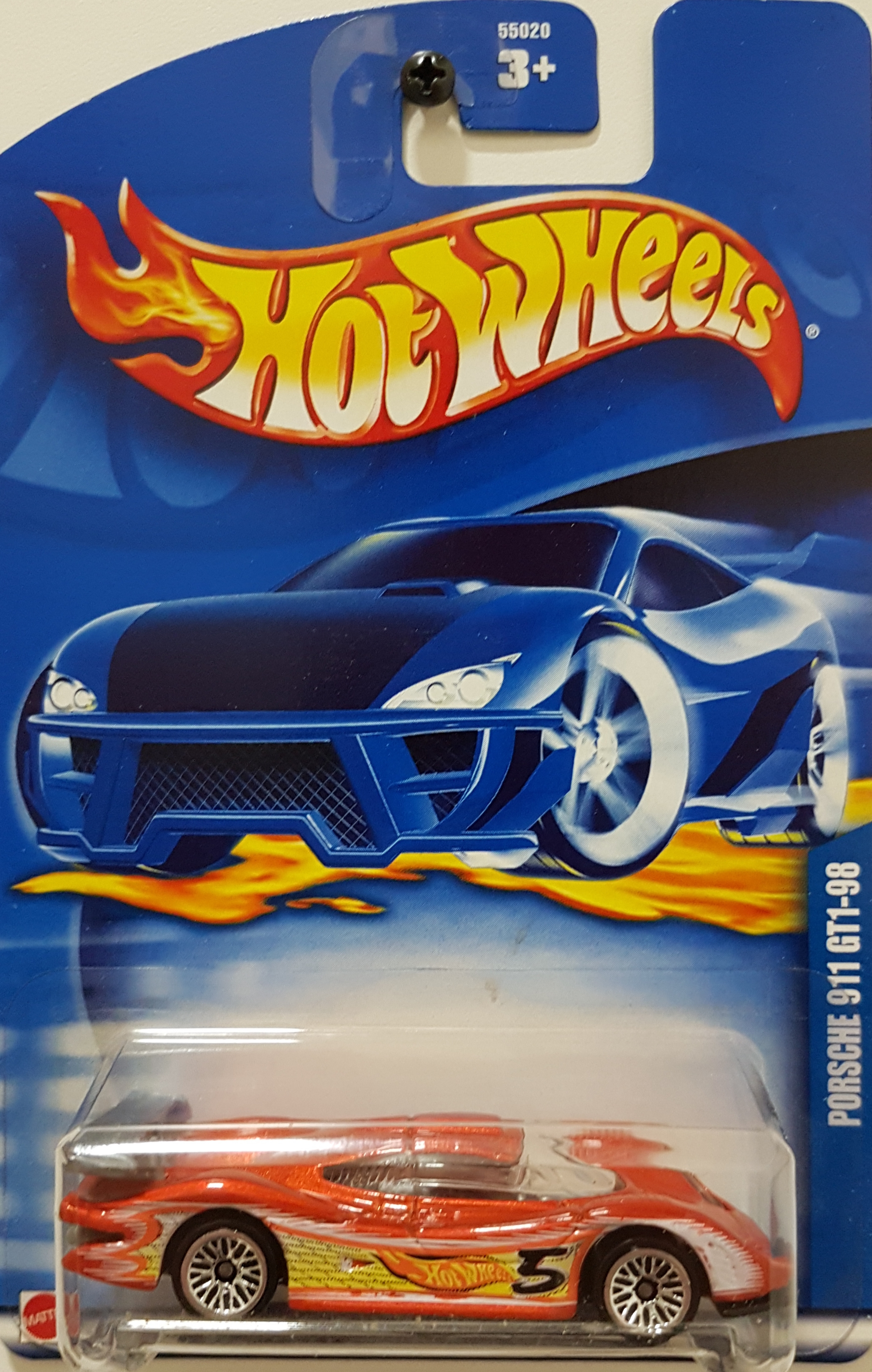 Hot wheels porsche 911 gt1 best sale 98