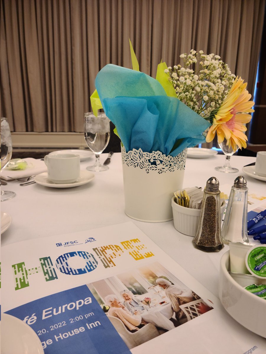 What an honour to be included in <a href="/JFSCalgary/">JFSC</a> 2022 Café Europa event where 120 Holocaust Survivors will come together and socialize, enjoy good food, good music and reconnect with friends, old and new.