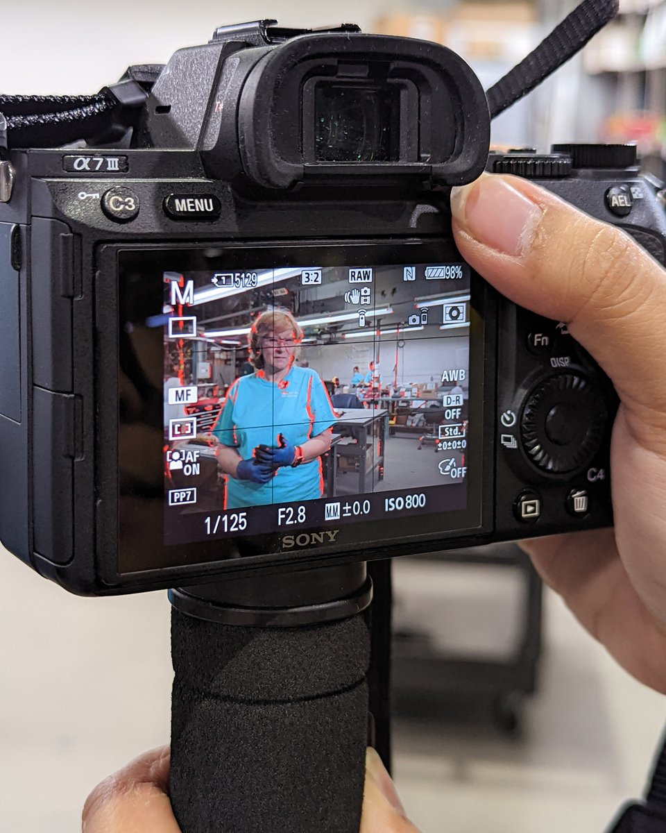 Thrown' it back to some behind the scenes of our awesome video shoot for Addison HVAC 📷