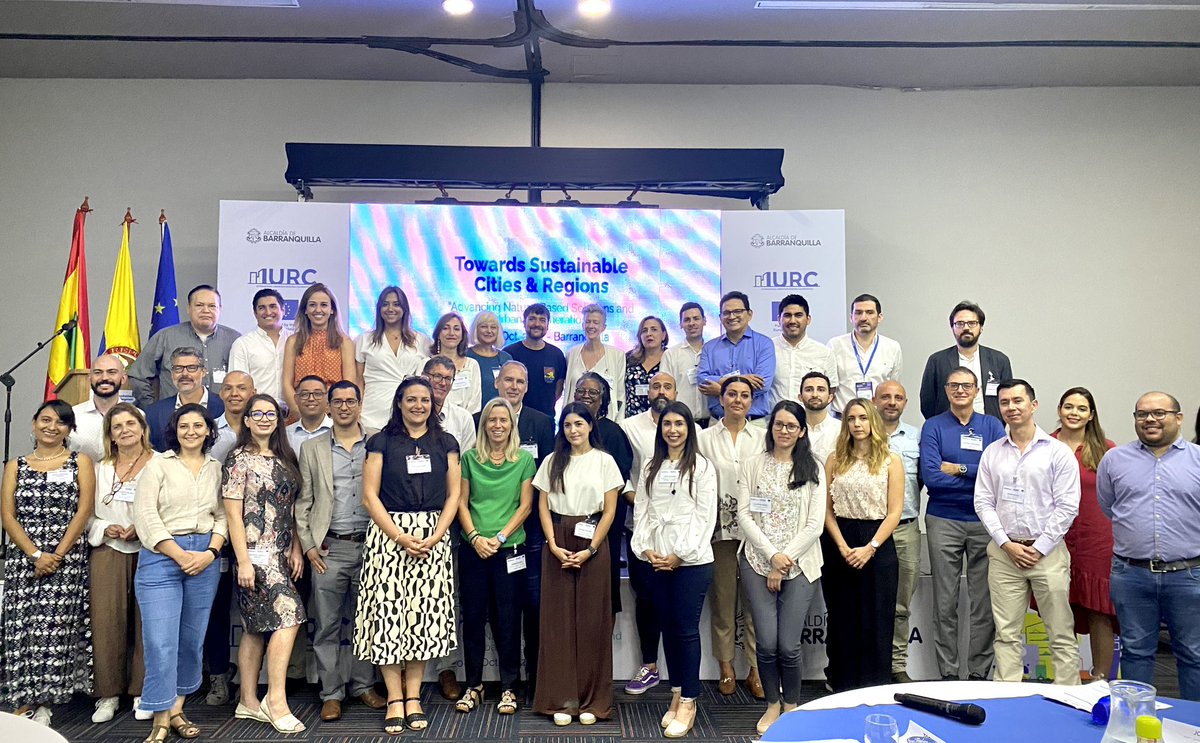 Katianavarrog's tweet photo. Seguimos aprendiendo de las experiencias de otras ciudades en el trabajo de desarrollo sostenible.

Aquí desde la apertura del evento anual @iurc_lac , la red de ciudades para compartir mejores prácticas en regeneración urbana y #biodiversidad 🌿 https://t.co/d6KJHSmhqW