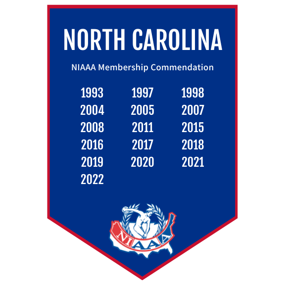 Congratulations To The @NCADA1970 & Our Membership In Earning A @NIAAA9100 Membership Commendation For 2022! Way Top Go NC ADs! 🏆