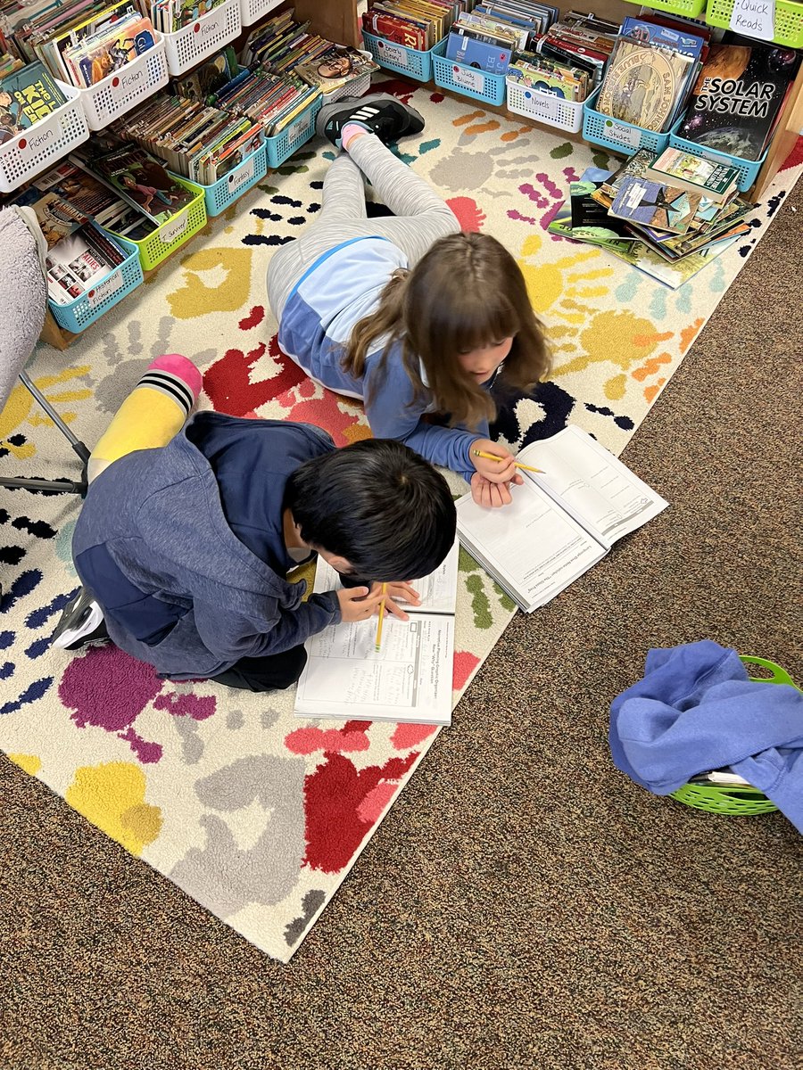 What better way to determine how characters would react to a situation than acting it out!? <a href="/TurnerCreekES/">Turner Creek Elementary</a>