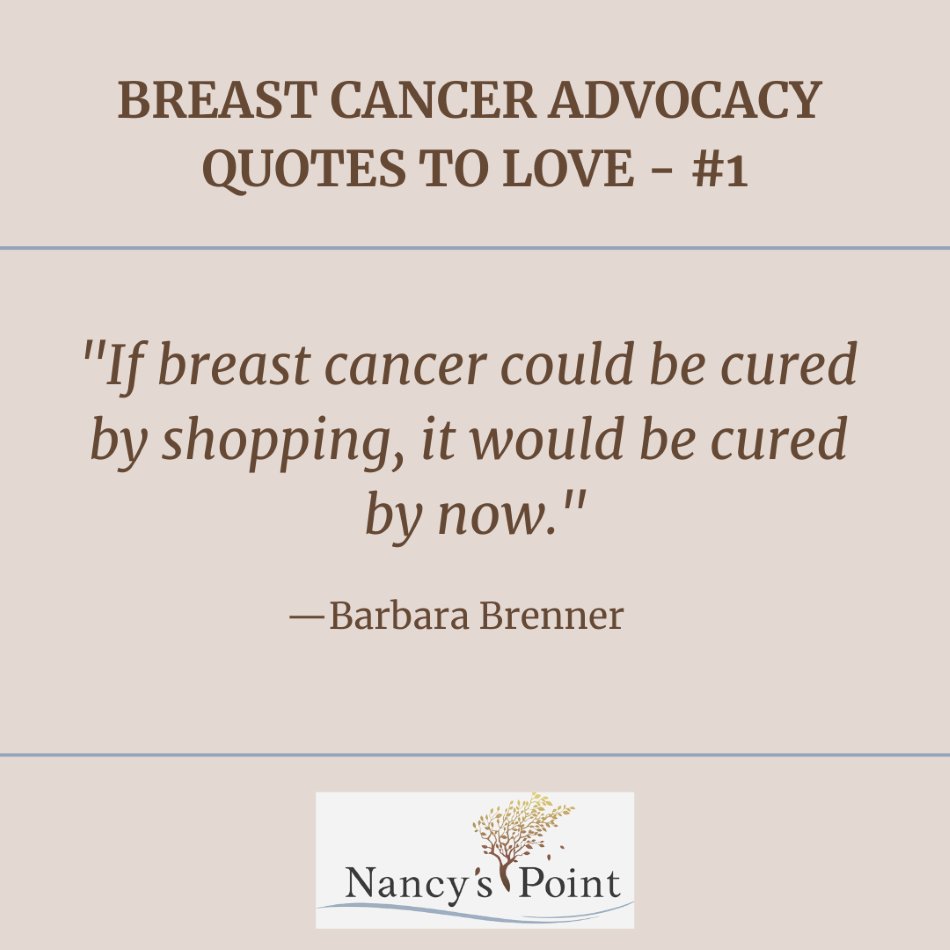 NancysPoint's tweet photo. Grateful to #breastcancer advocates who came before us and accomplished so much. Their words live on. #BCAM #researchnotribbons #pinkisnotacure https://t.co/d063oyfstK