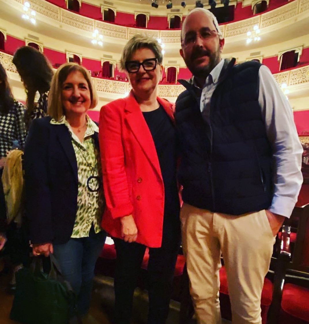JuntsxCAT_Reus's tweet photo. 🧠Teresa Pallarès i Pere Aluja han fet costat a la Fundació #RosaMariaVivar i la #FundacióPasqualMaragall en l’acte sobre  prevenció de l’Alzheimer.
💚Ens fa especialment feliç@s que en Pere es vagi incorporant a les activitats de ciutat!
#JuntsReus #JuntsxReus #JuntsxCatReus https://t.co/FusLX9GAEm