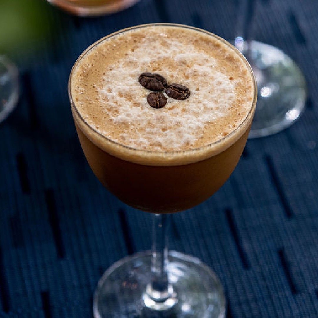 Yes, the simple cocktail — popular in the '90s, made of one part vodka, one part espresso, a splash of coffee liqueur and simple syrup, garnished with espresso beans — is making a big comeback. Have you tried our espresso martini yet?