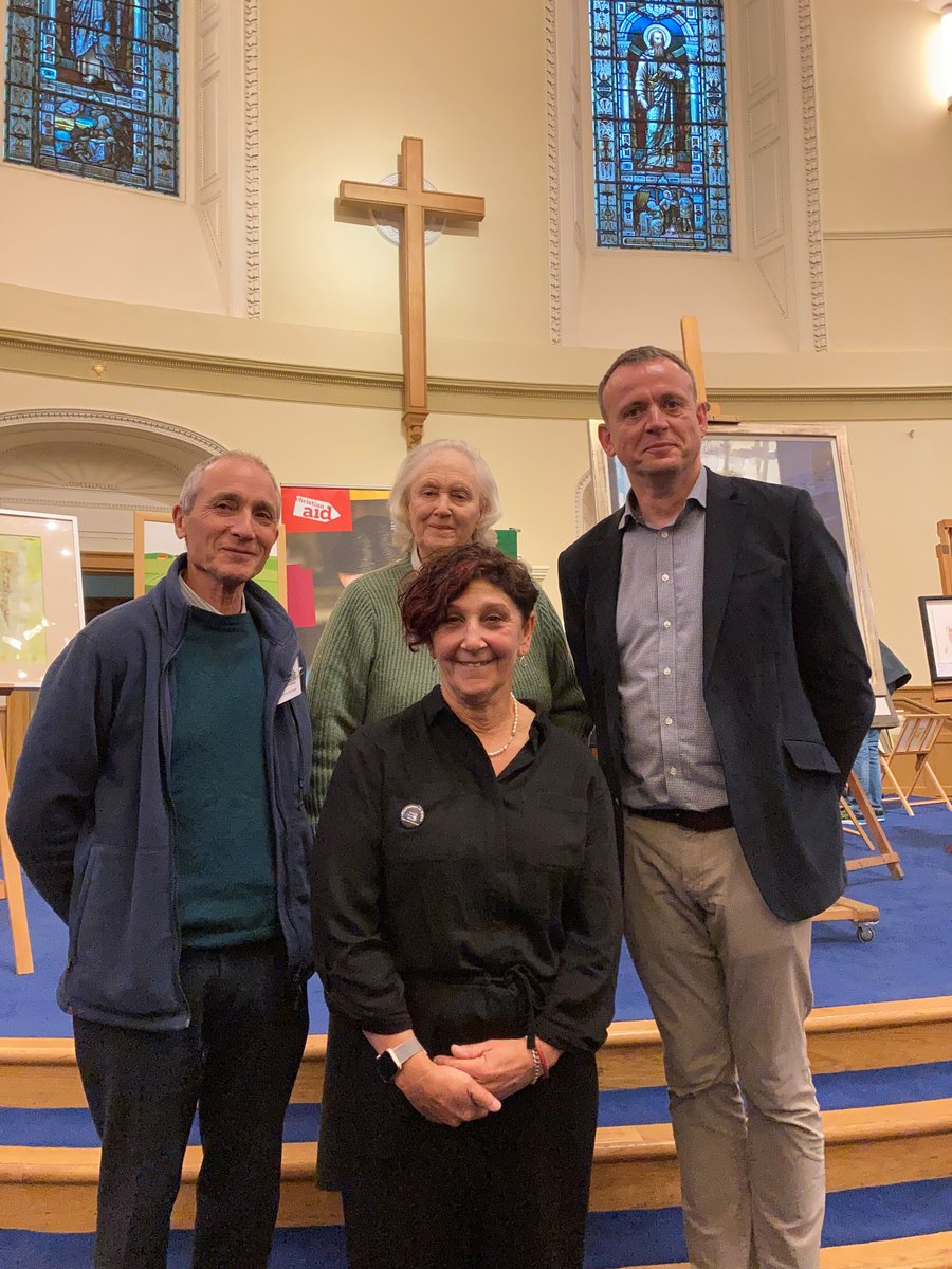 WattPatrick's tweet photo. Lady Mary Davidson, the driving force behind the Christian Aid Edinburgh book and art fairs, has raised £5m in the last half-century for our work. We're enormously privileged to have such extraordinary supporters @StAGW1 @CASaleEdin 🙏 https://t.co/Tja8CUYupA