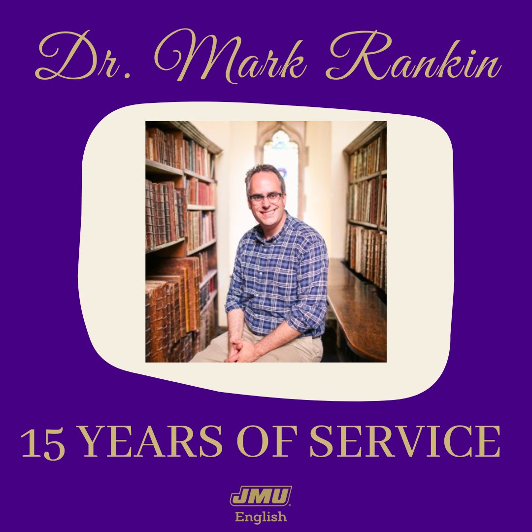 We appreciate our professors' years of JMU service!