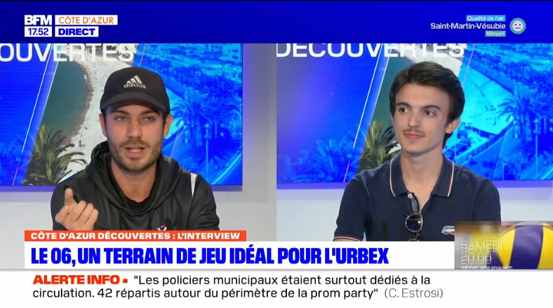 ClementR_Nice's tweet photo. Premier passage 📺 aujourd'hui pour parler urbex avec @Addyharmo1 ! Merci @BFMCotedazur 🙏

Voir le replay : https://t.co/ZkhDhOpse3 https://t.co/L7JRQdKTNb
