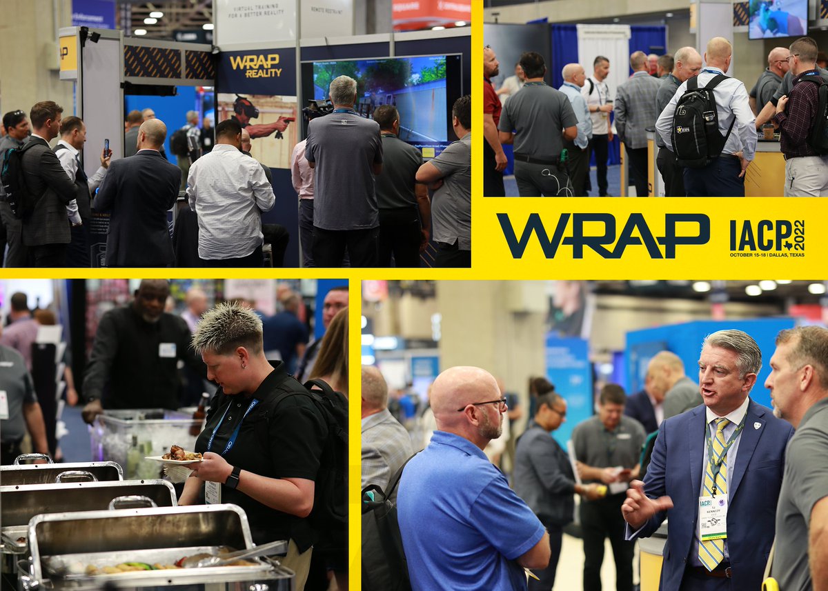 It was a privilege to spend time with police leaders at the IACP 2022 Conference. Our BolaWrap 150 remote restraint device and Wrap Reality VR training system created quite the buzz! Join the movement for safer policing and safer outcomes!  #wrap #saferpolicing #saferoutcomes