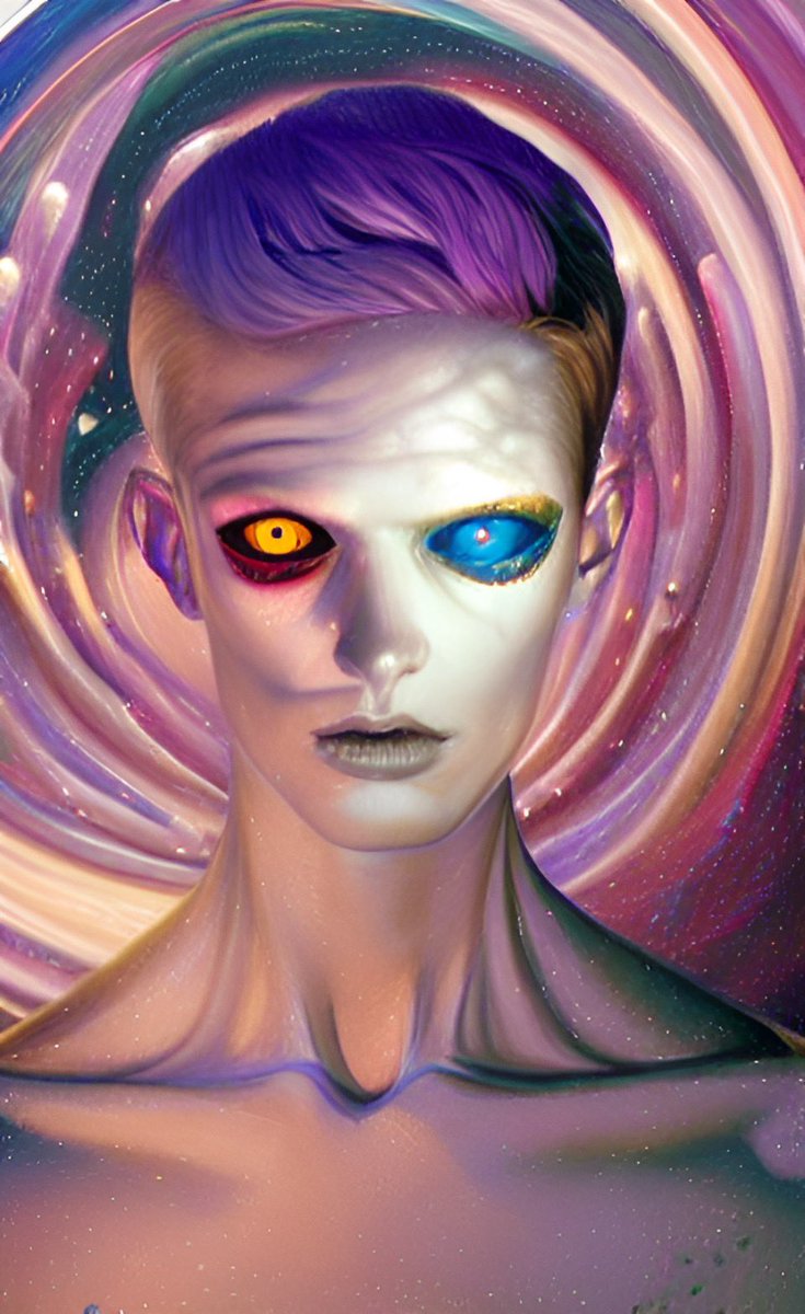 rushpoint_ai's tweet photo. Starman
#scifi #alien #bowie #replicant #fashion #androgynous #aigeneratedart #aiart #aiia #aiartwork #aiartcommunity #art #DreamDiffusion #wombo #wombodream #gay #gayart https://t.co/GBiM4d5b2n