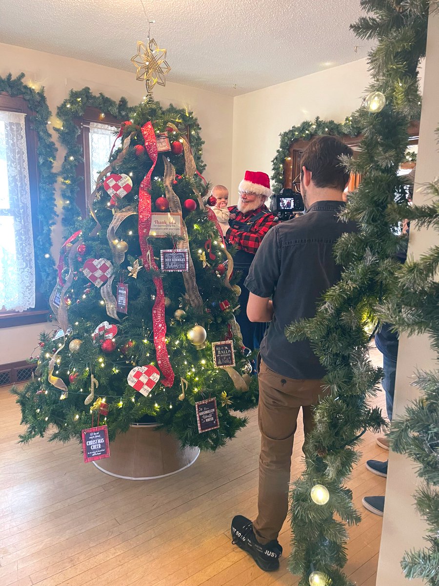 Exciting things happening in preparation for Santa Village! #Christmas #Santa #FargoParks