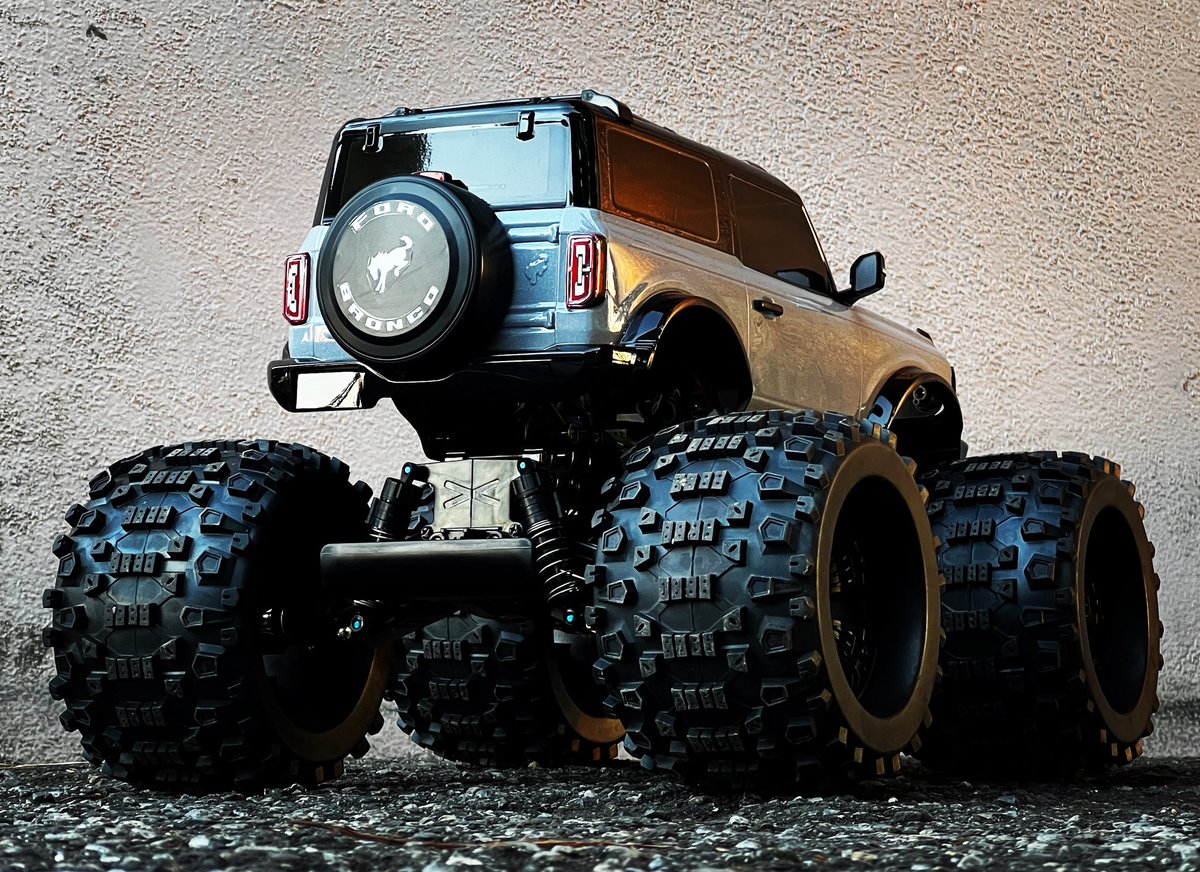 c_p_y's tweet photo. 1/10 MONSTER BRONCO

#tamiya
#tamiyaworldrc 
#WT01
#pdcdesignworks 
#BRONCO
#FORD https://t.co/bksuII6u0X