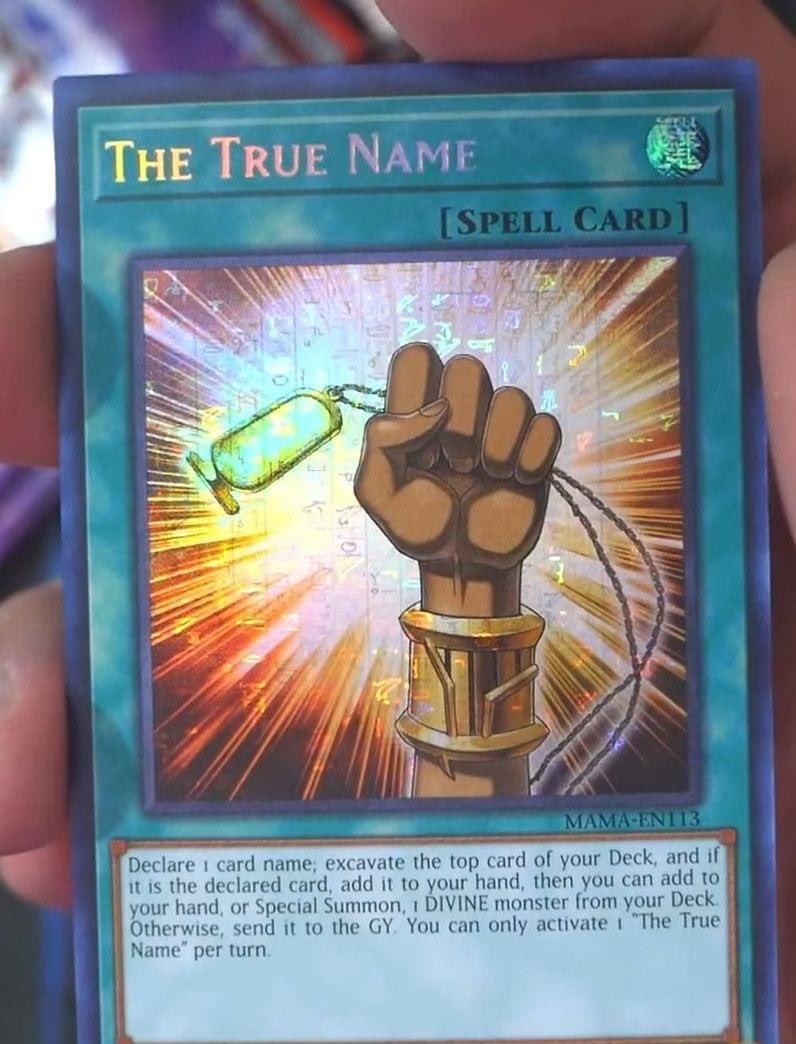 rare yugioh card RA05-EN085 - Blue-Eyes White Dragon - Starlight Rare