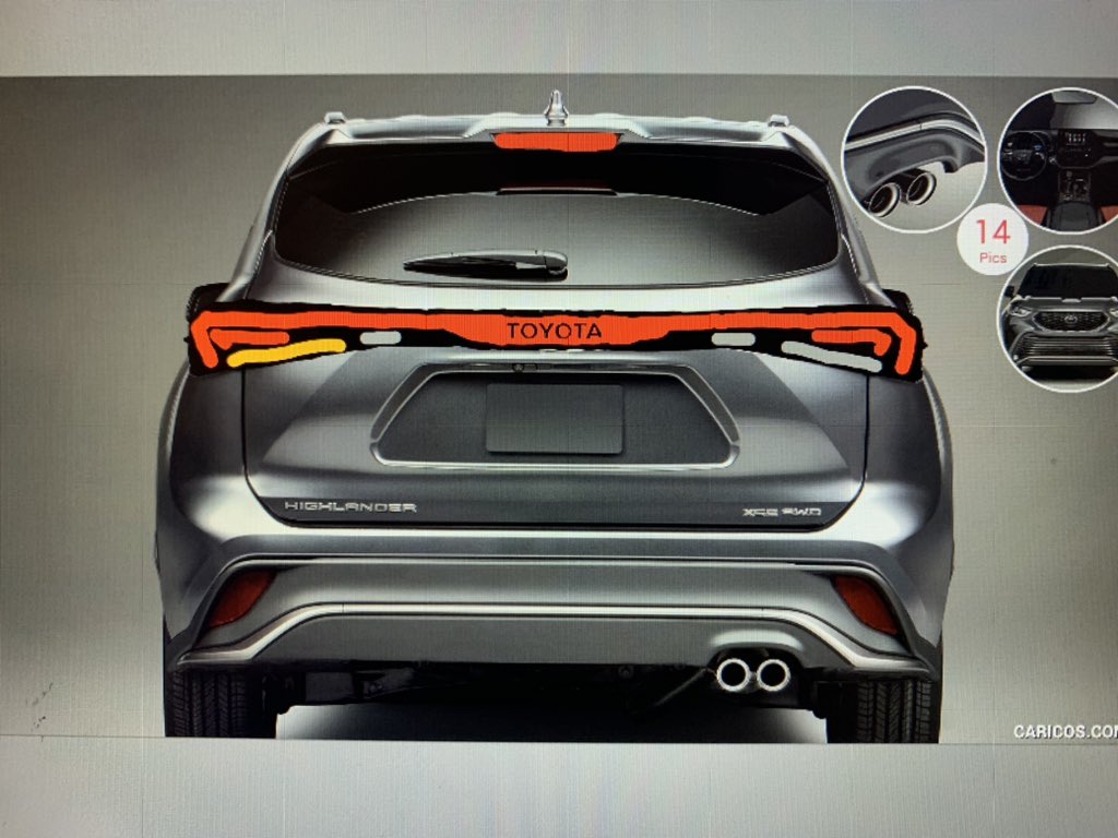 stancedPrevia's tweet photo. if @Toyota face lifted the Highlander, then the Prius + Highlander EV https://t.co/TzSV2BfMDF