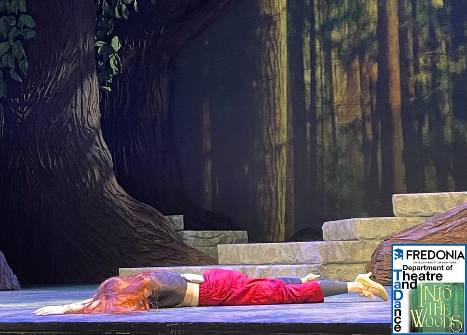 FredoniaTADA's tweet photo. It's been a very busy week for the Cast and Crew of Into the Woods, so you can't blame them for taking needed breaks WHEREVER that happens to be (for Erin Grace Kelly, it's on stage)! 

Ticket Available so come join us!

Marvel Theatre - OCT 21, 22, 23, 27, 28, and 29 https://t.co/xG83Yap81f