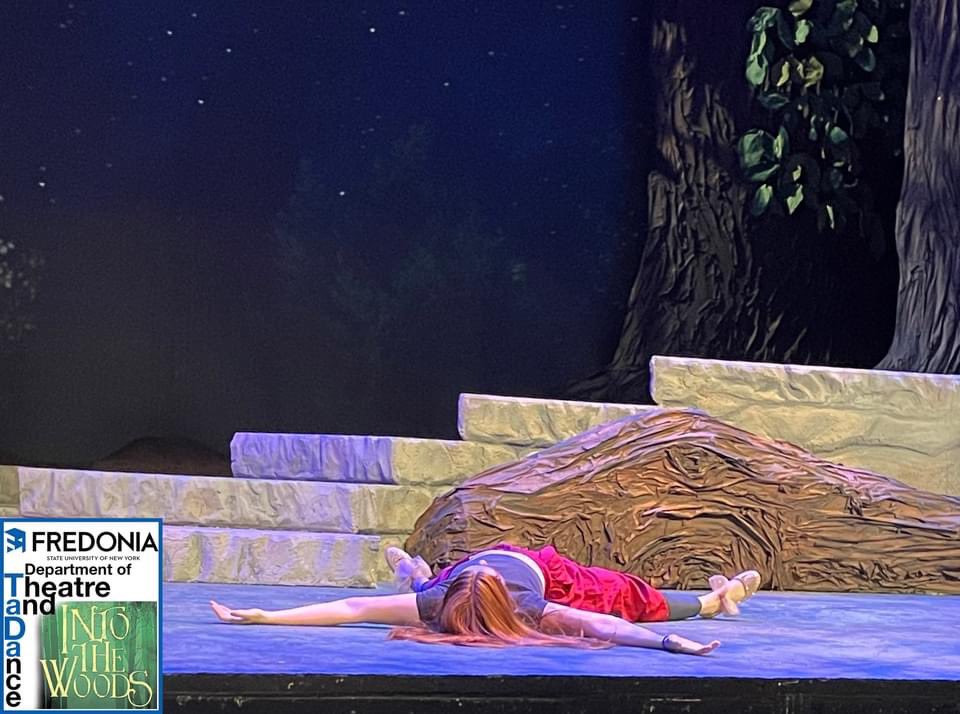 FredoniaTADA's tweet photo. It's been a very busy week for the Cast and Crew of Into the Woods, so you can't blame them for taking needed breaks WHEREVER that happens to be (for Erin Grace Kelly, it's on stage)! 

Ticket Available so come join us!

Marvel Theatre - OCT 21, 22, 23, 27, 28, and 29 https://t.co/xG83Yap81f