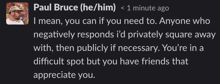 #community is what community does.