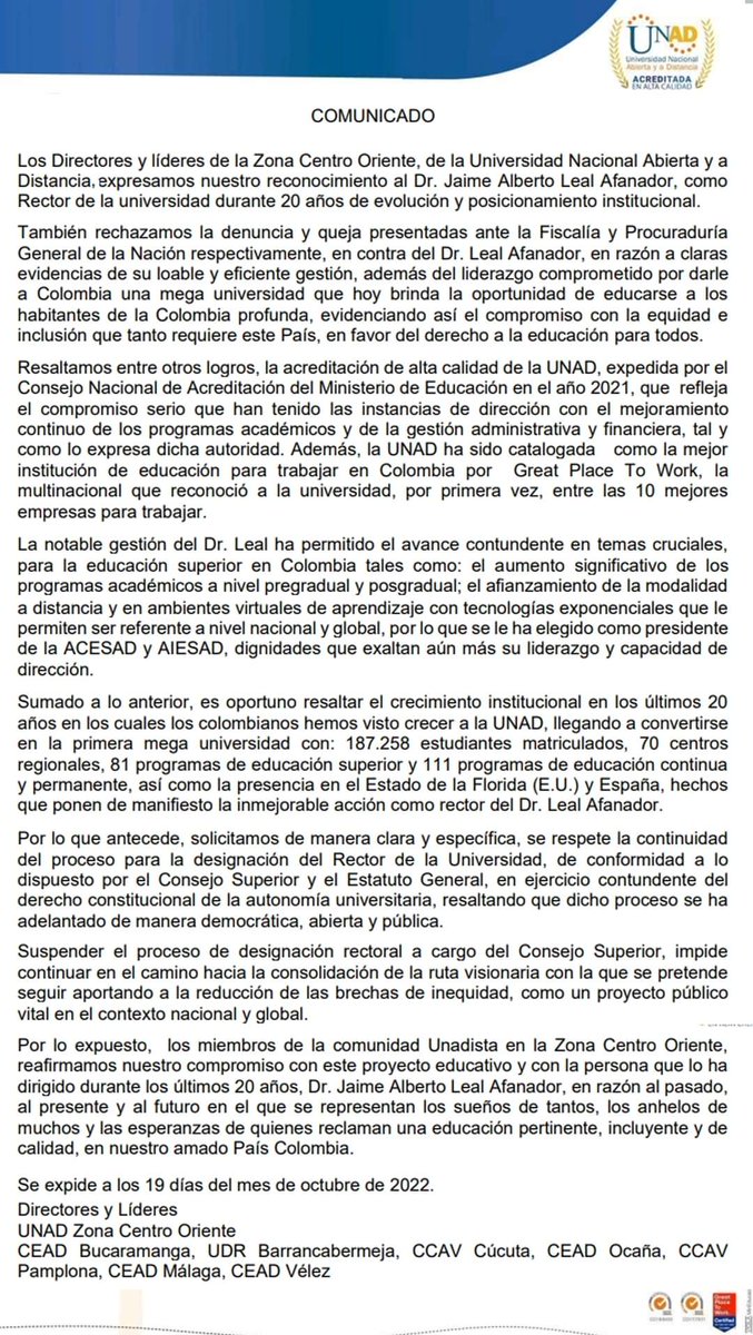 Unad Cucuta tweet media