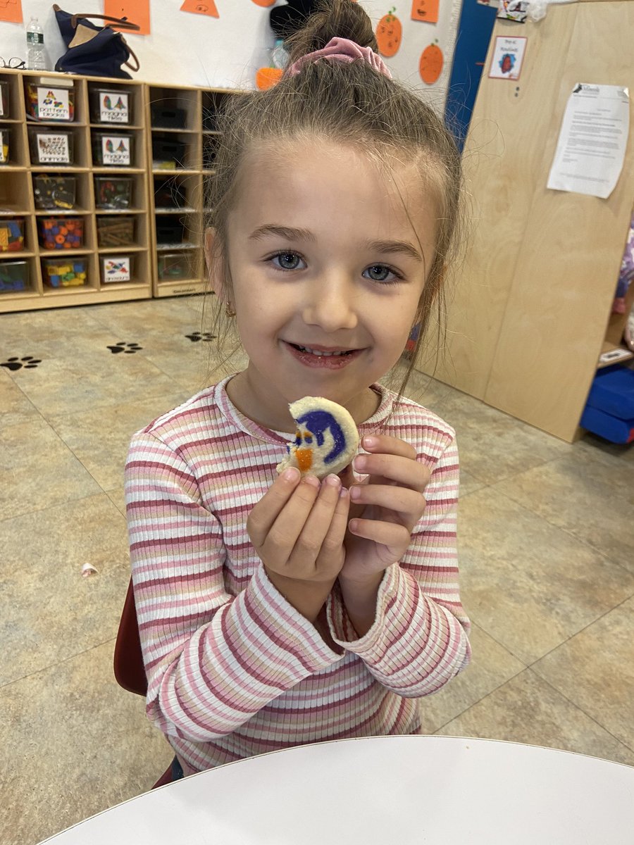 G is for ghost! Thank you to the Riger family for the cookies, they were so tasty!