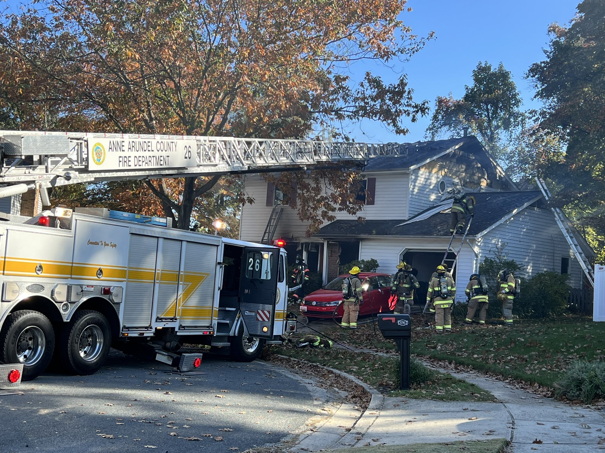 Anne Arundel County Fire Department on Twitter "ACTIVE INCIDENT UPDATE Fire is extinguished at