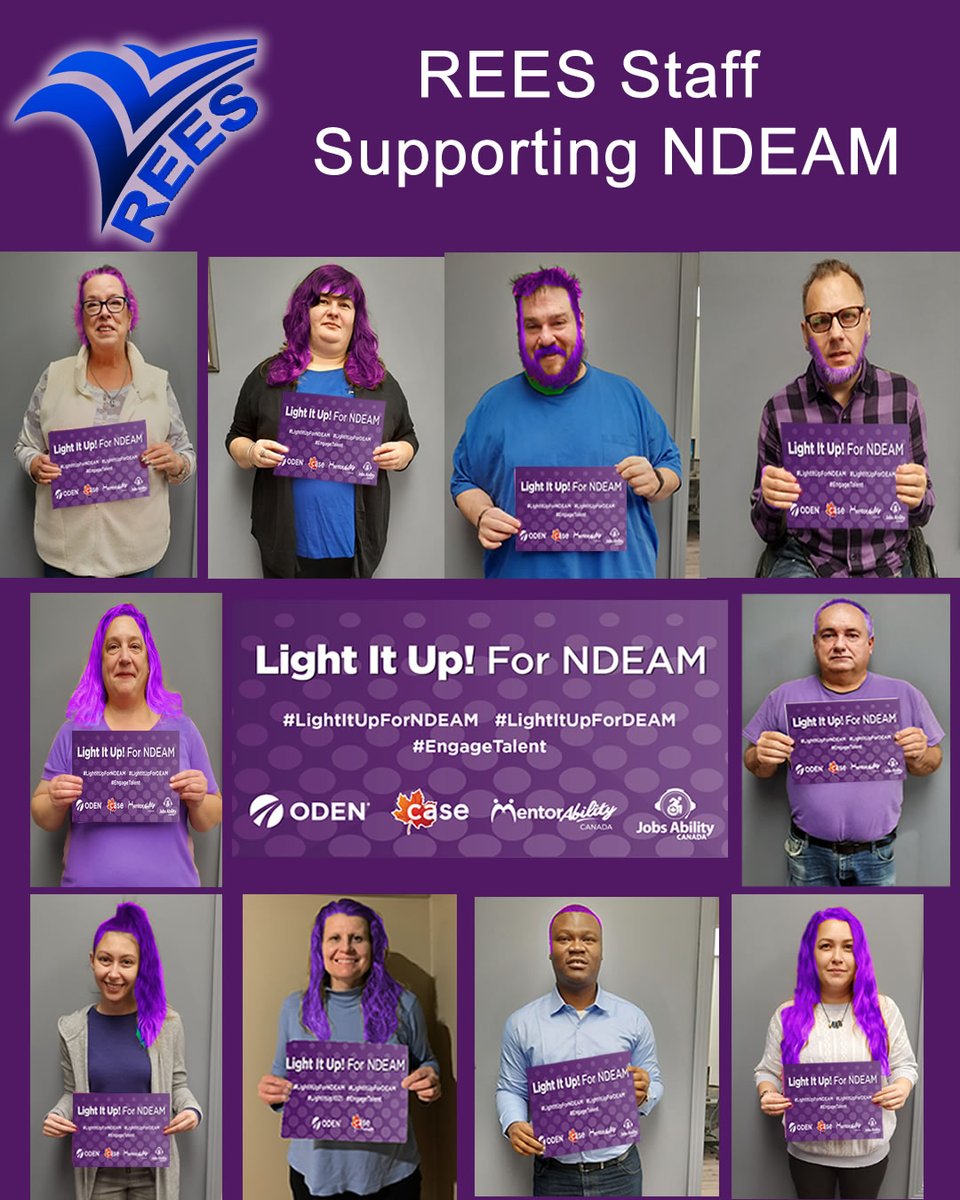 Watch for landmarks Lighting Up Purple and Blue in support of NDEAM (National Disability Employment Awareness Month)
#LightItUpforNDEAM #DisabilityInclusion #DEAM2022 #MentorAbilityCanada