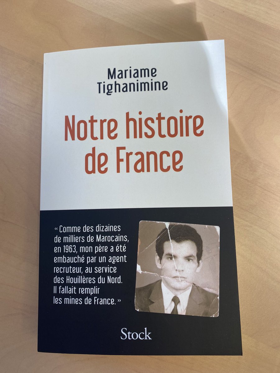 mariametig's tweet photo. Heureuse d’annoncer la sortie de 𝑵𝒐𝒕𝒓𝒆 𝒉𝒊𝒔𝒕𝒐𝒊𝒓𝒆 𝒅𝒆 𝑭𝒓𝒂𝒏𝒄𝒆, le 26 octobre aux @EditionsStock

https://t.co/kgvDZnJjB1

Le livre retrace l’histoire de deux ouvriers issus de l’immigration postcoloniale :

1/8 https://t.co/DBeUhwZohl
