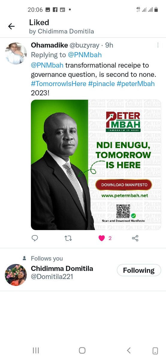 buzyray's tweet photo. Everything comes to the man who works whilst he waits... @PNMbah truly fit in here! #Pinacle
#TomorrowIsHere with
#PeterMbah4Gov2023 
#EnuguState 
@SunNews @ARISEtv @bbcpigeon @renoomokri @AriNnaji https://t.co/rXuf1TEyNo