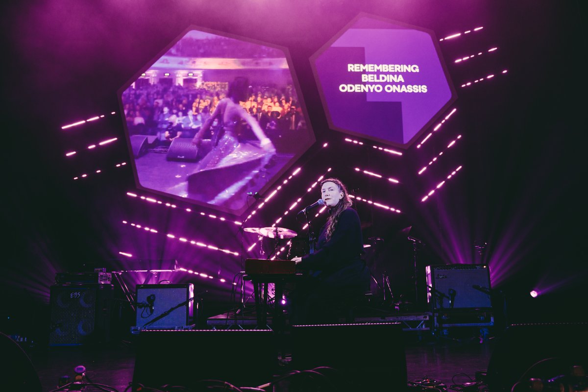 Shortlisted @kathrynjoseph_ delivered an emotional tribute to Beldina Odenyo Onassis performing a cover of her song, 'A Way From Rage' at tonight's Ceremony ❤️ A fitting tribute for an incredible artist who is hugely missed and part of our #SAYaward history.