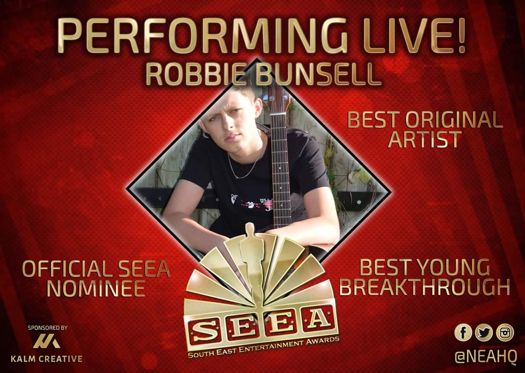 BunsellRobbie's tweet photo. See me Robbie Bunsell Performing at the Seea awards Jan #Essex #Brentwood #originalartist #originalmusic #bestbreakthroughartist #awards https://t.co/VEj7QBs1vY