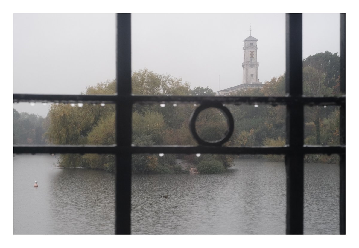 Very rainy at lunchtime today.