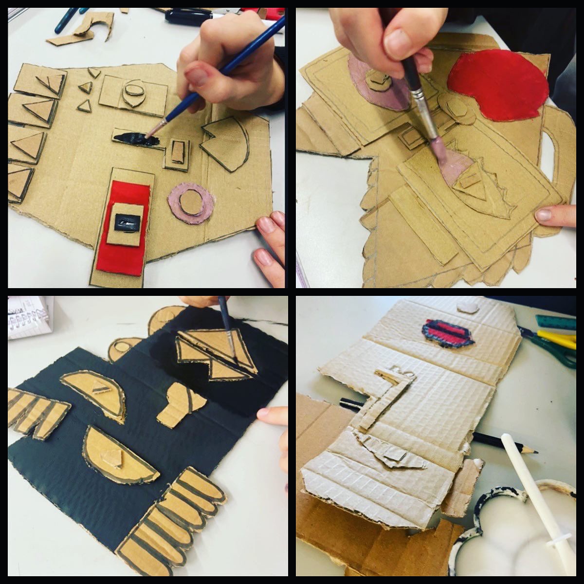 EccoArtPhotoDep's tweet photo. Lovely 3D Mask work from Y8 this week. #welldone 🎨 @OfficialEcco https://t.co/1YgGtZcFqG