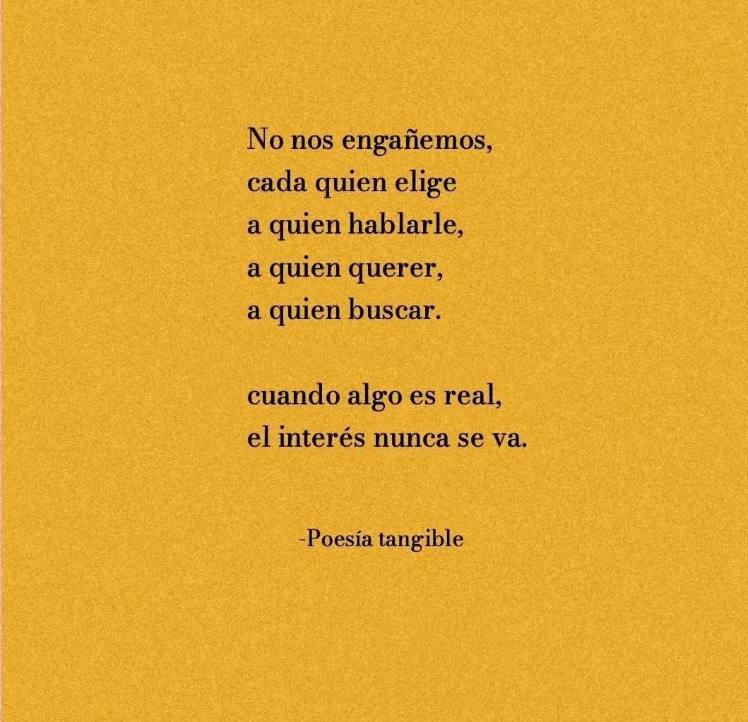 #JuevesDeLetras 
#20ottobre 💚

...'Cuando algo es real,
el interés nunca se va'...