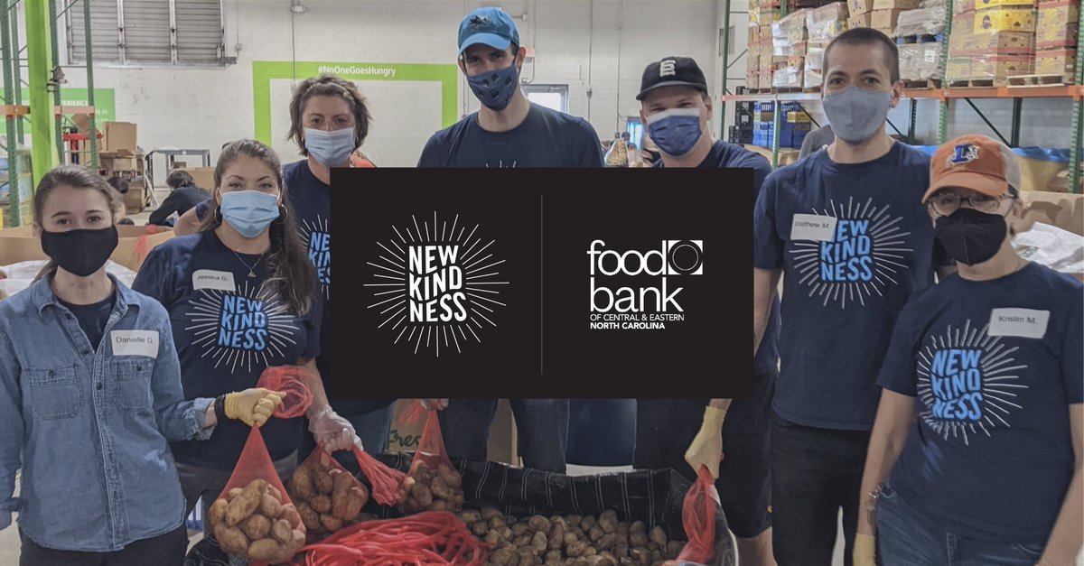 What does it mean to unearth “potato potential”?

Our team continued our relationship with <a href="/FoodBankCENC/">Food Bank of Central & Eastern North Carolina</a> as the most recent part of our #NewKindness initiative. We helped sort 12,516 lbs of promising potatoes from terrible tubers. That’s 10,430 meals for those in need!