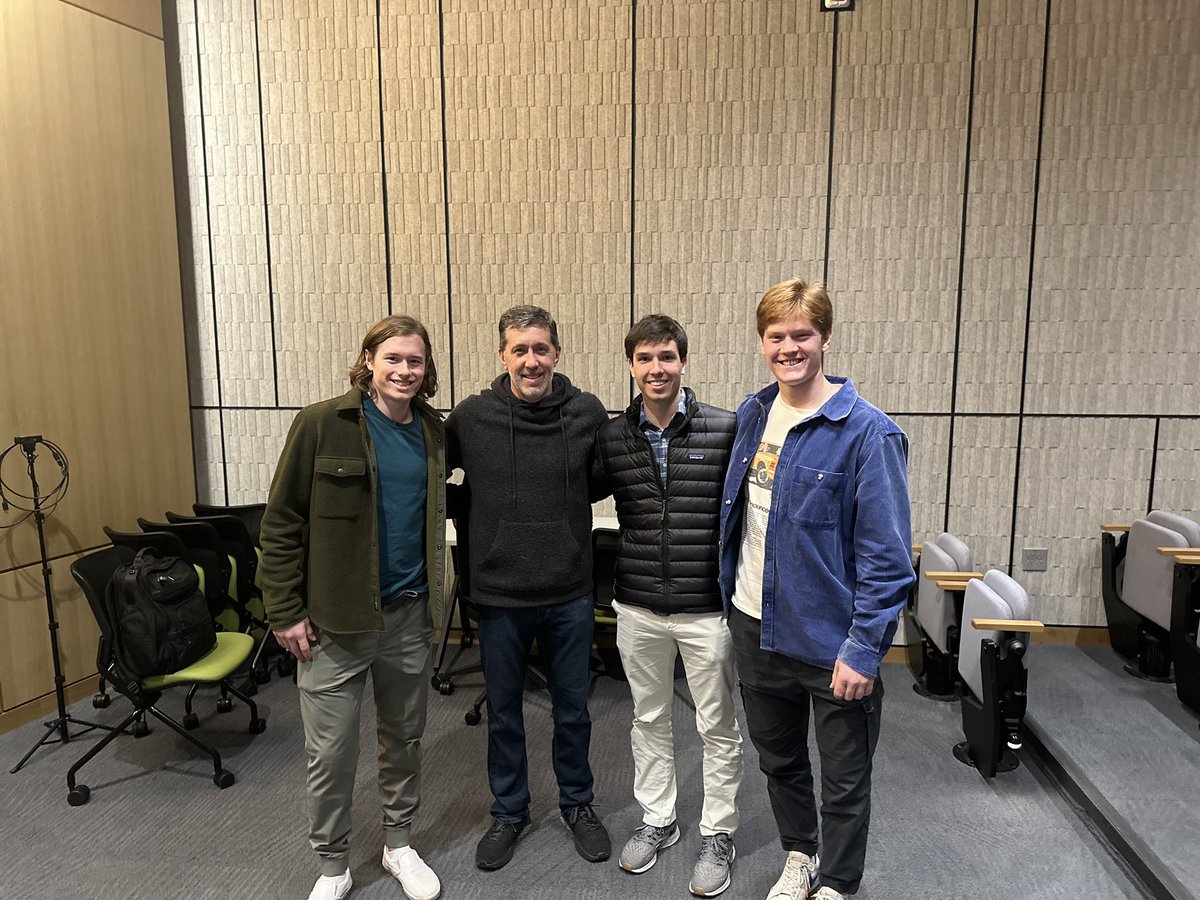 It was a great pleasure hosting  <a href="/wsford/">wsford</a>, class of ‘90 at Williams today!