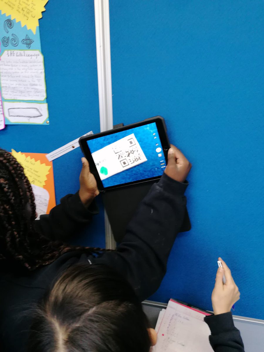 SchoolFermoy's tweet photo. "Follow the crumbs....5th and 6th class following the interactive maths trail today"
@mathsweek 

#interactivemaths #mathsweekireland #qrcodemaths https://t.co/DK0Q7ejgEH