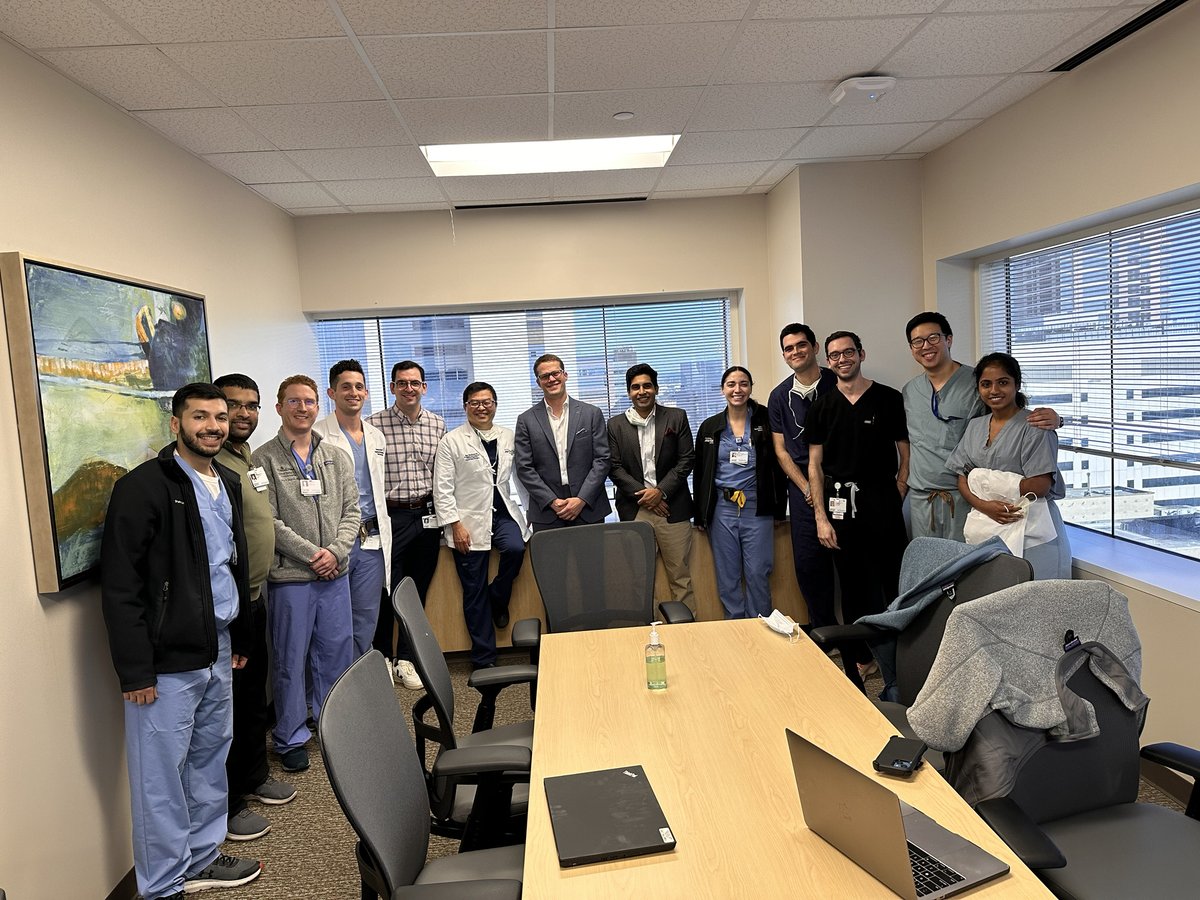 Great to have Dr. David Kent from Vanderbilt visit with our residents discussing his sleep surgery research on Ansa cervicalis stimulation. @DGorelik_ @sinusspecialist @VanderbiltENT @HMethodistMD @HMethodistOTO